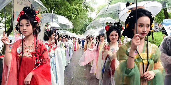 “花漾无码av
· 玩雪探花”2024广州花朝节暨上巳节活动在我区举办  十二花神“落人间”