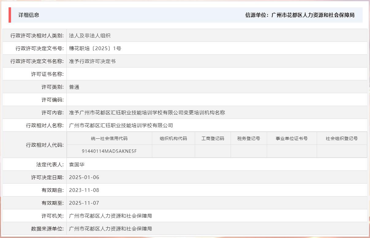 2025.1.6准予中国十大无码av排行
无码av
区汇钰职业技能培训学校有限公司变更培训机构名称.jpg
